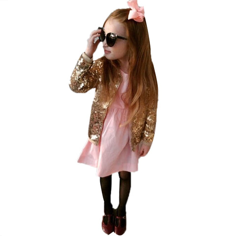 Baby Boys Girls Sequins Jacket