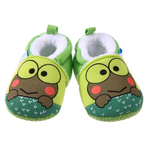 Baby Moccasins Shoes Winter Cartoon