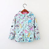 Jackets Spring Windbreaker Baby Girls Clothes v