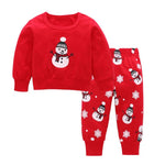 2pcs/Set Newborn Baby Christmas Clothes Set Fashion