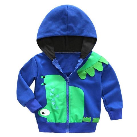 Spring Boys Baby Kids Cartoon  Hooded Jacket