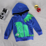 Spring Boys Baby Kids Cartoon  Hooded Jacket