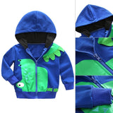 Spring Boys Baby Kids Cartoon  Hooded Jacket