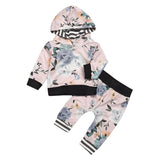 2pcs/Set Newborn Baby Autumn Spring Clothes Set